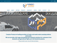 Tablet Screenshot of campion.ie